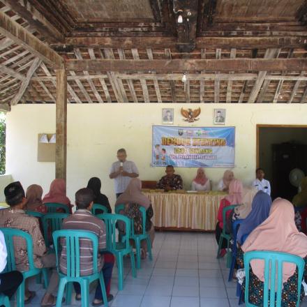 Rembuk Stunting Desa Sendang Kecamatan Kragan Kabupaten Rembang